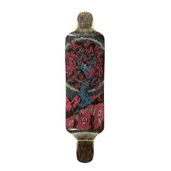 Pantheon Superdupersonic Bamboo 37" Longboard Deck